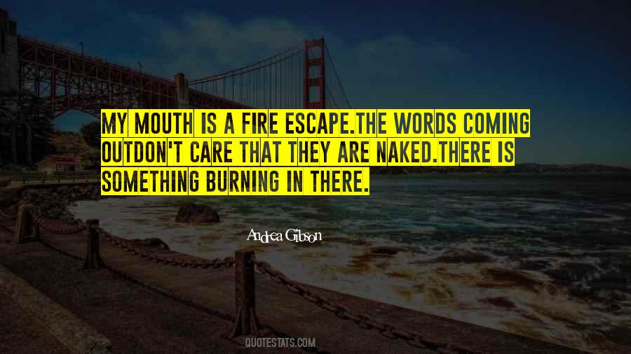Quotes About Burning Fire #399617