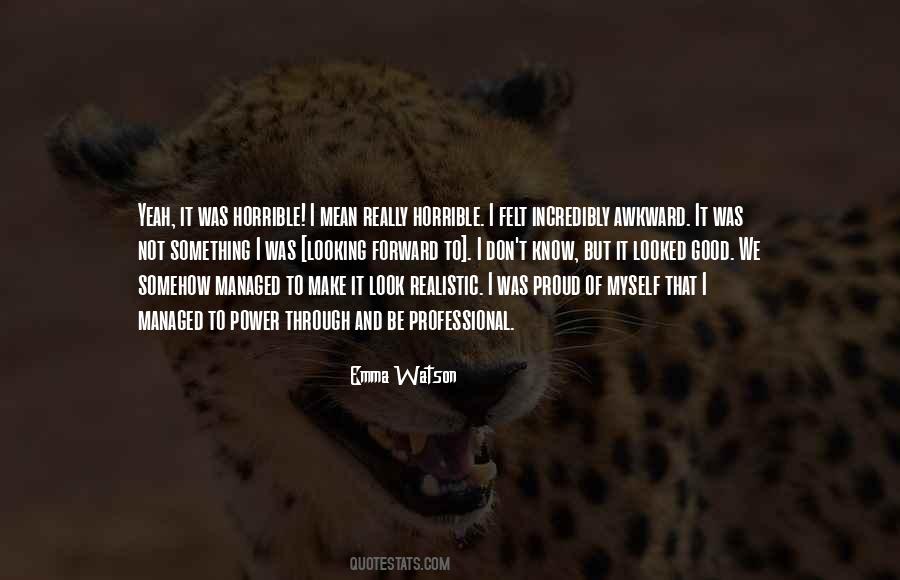 Not Good Looking Quotes #165110
