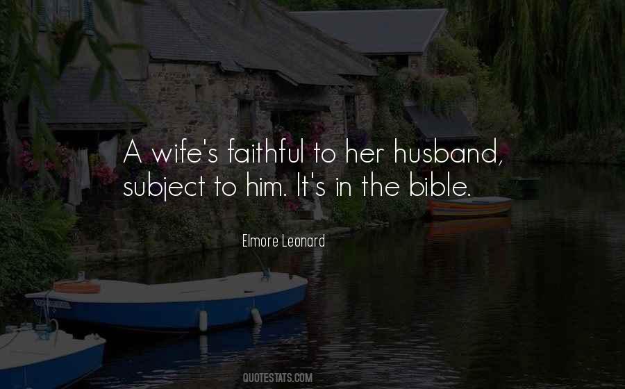 Not Happy Wife Quotes #169801