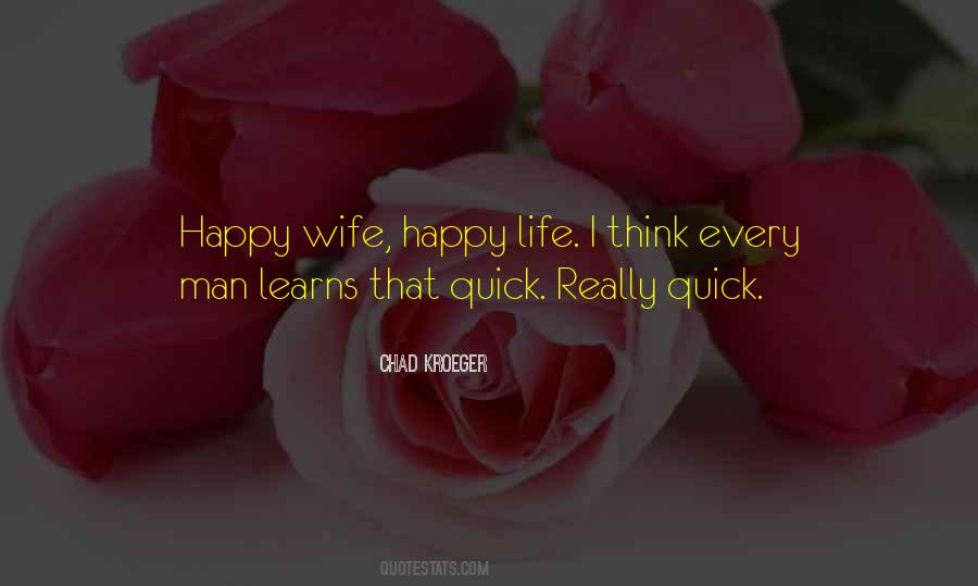 Not Happy Wife Quotes #192788