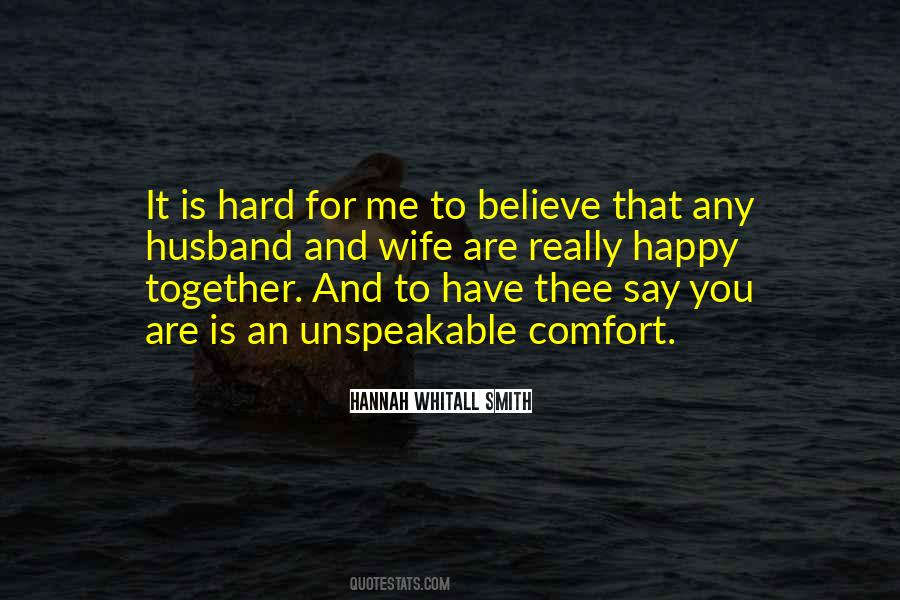 Not Happy Wife Quotes #393124