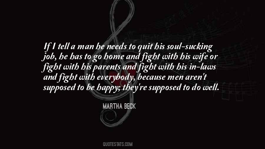 Not Happy Wife Quotes #876309