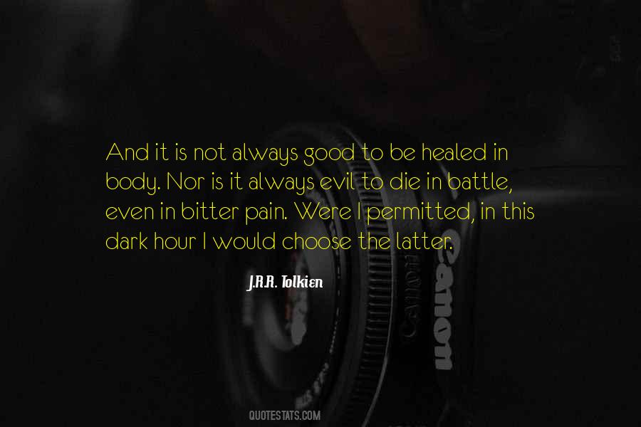 Not Healed Quotes #405354