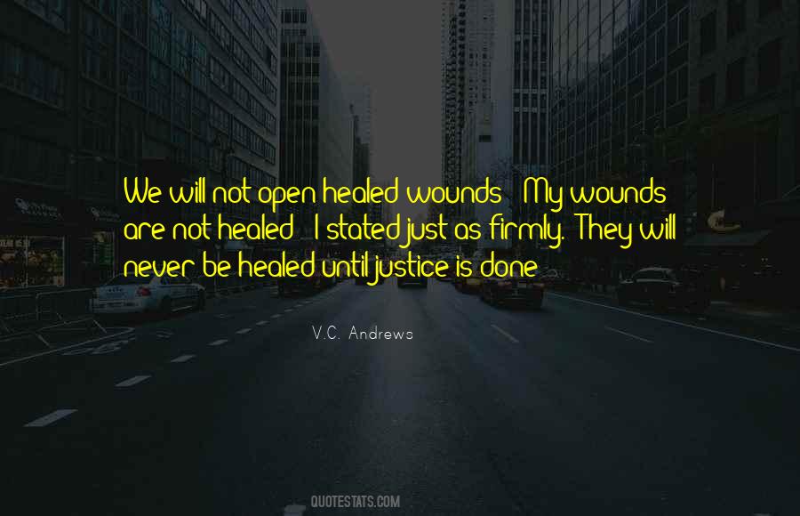 Not Healed Quotes #6858