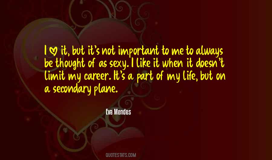 Not Important Love Quotes #115031