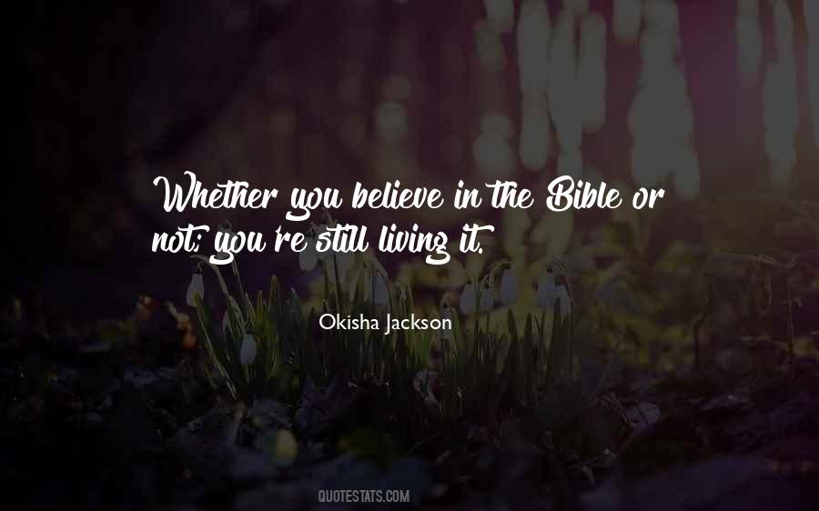 Not In The Bible Quotes #123984