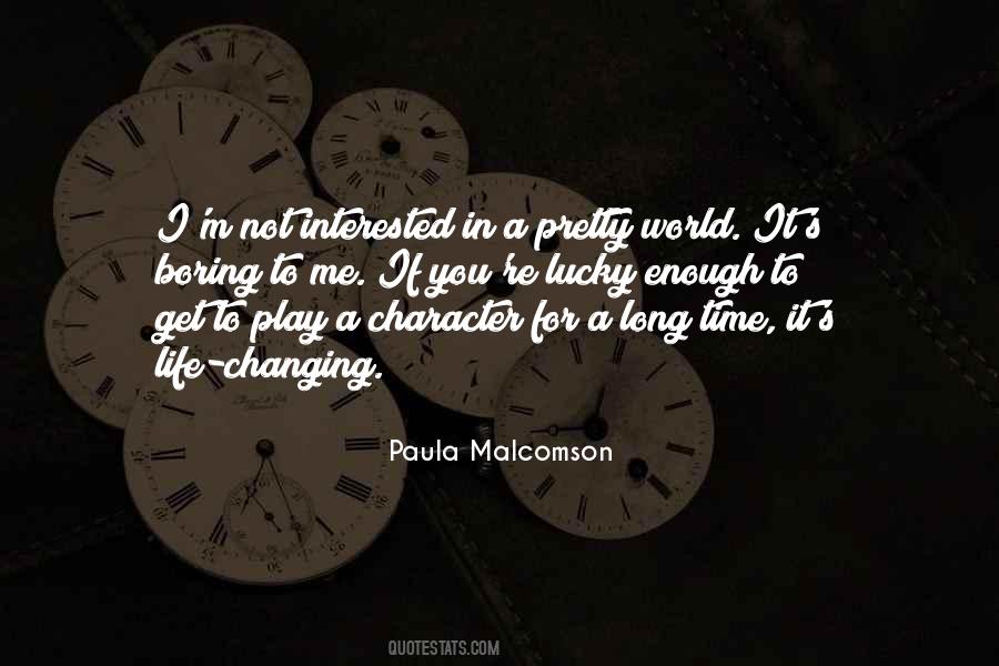 Not Interested In Life Quotes #1323285