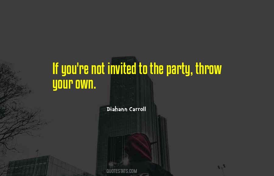 Not Invited Quotes #257607