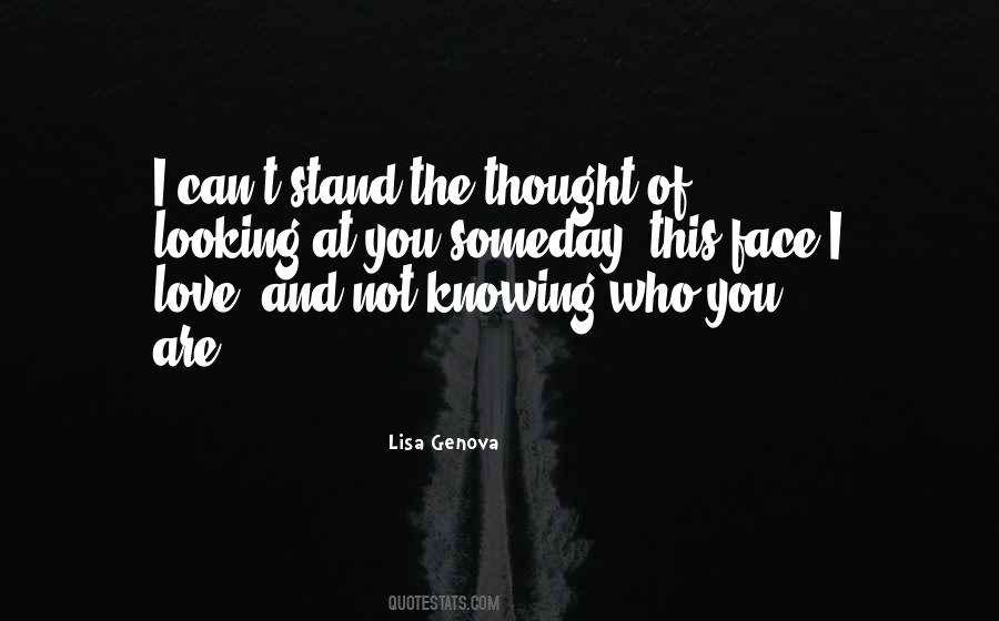 Not Knowing Where I Stand Quotes #733571