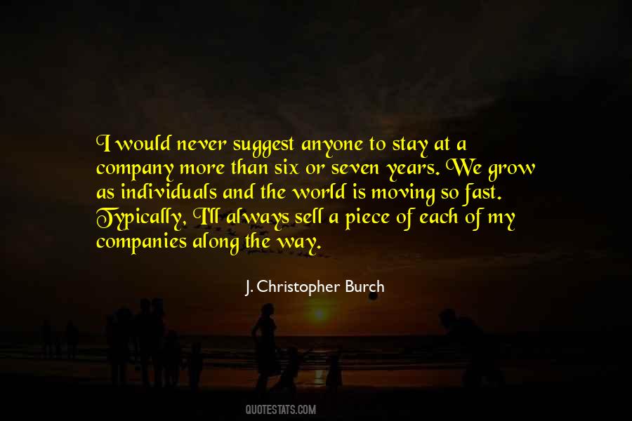 Quotes About Burch #1290687