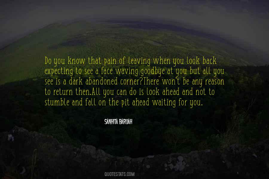 Not Look Back Quotes #186104