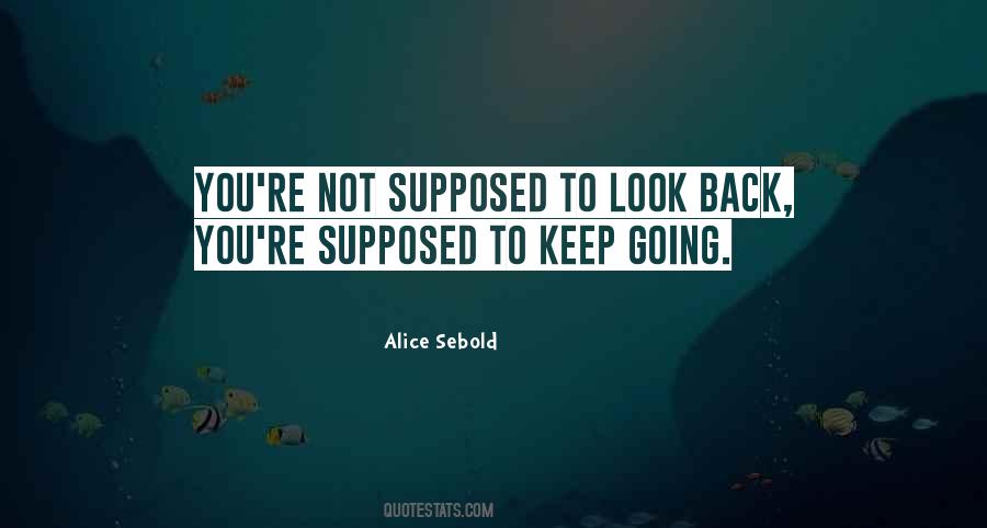 Not Look Back Quotes #32947