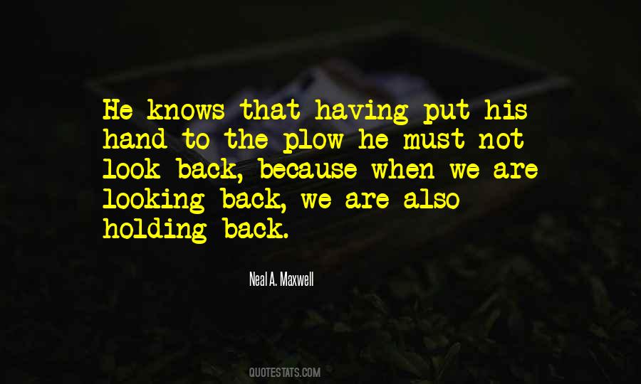 Not Look Back Quotes #361076