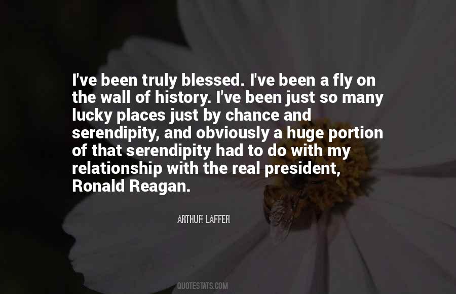 Not Lucky But Blessed Quotes #177115