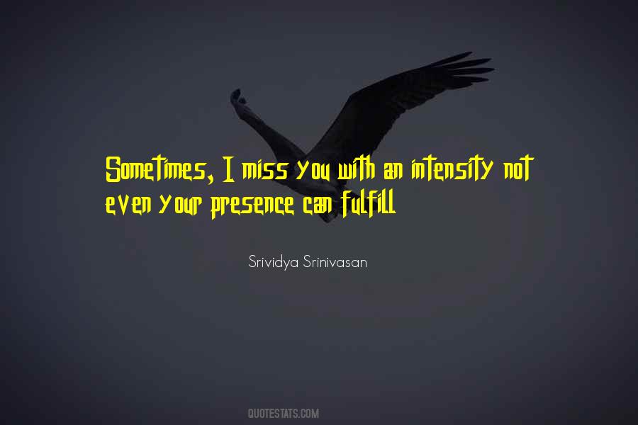 Not Miss You Quotes #277714
