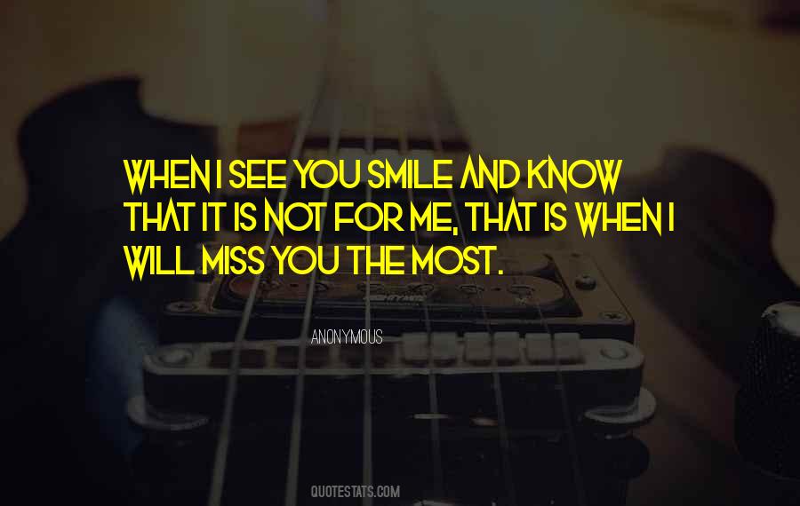 Not Miss You Quotes #84108