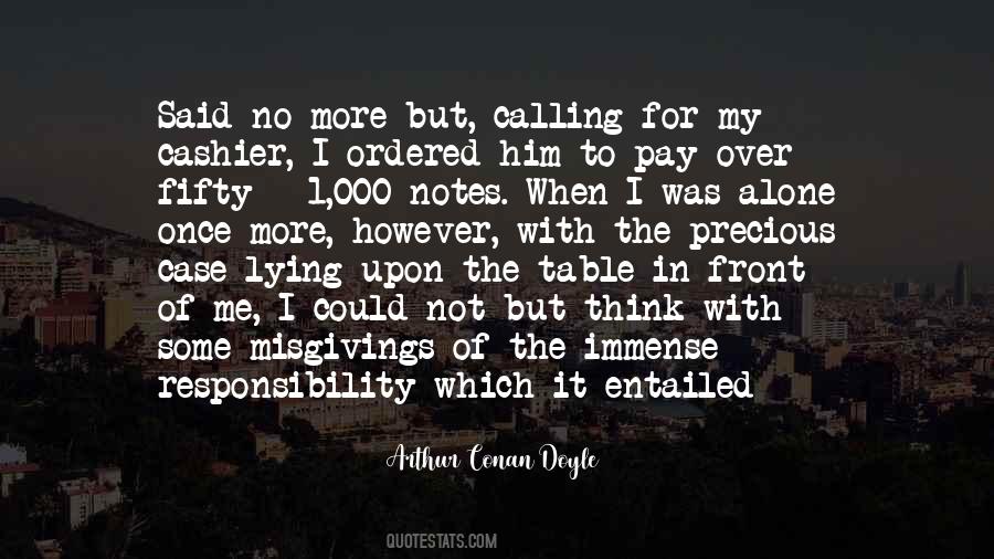 Not My Responsibility Quotes #1356678