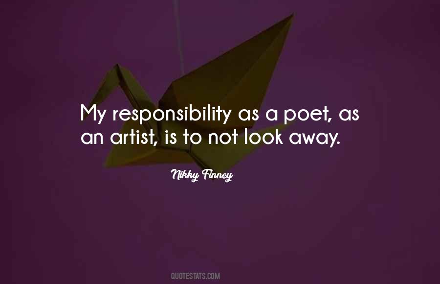 Not My Responsibility Quotes #488470
