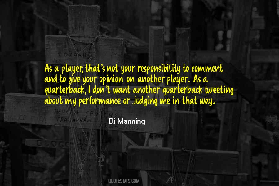 Not My Responsibility Quotes #641261