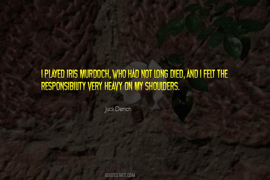 Not My Responsibility Quotes #792421