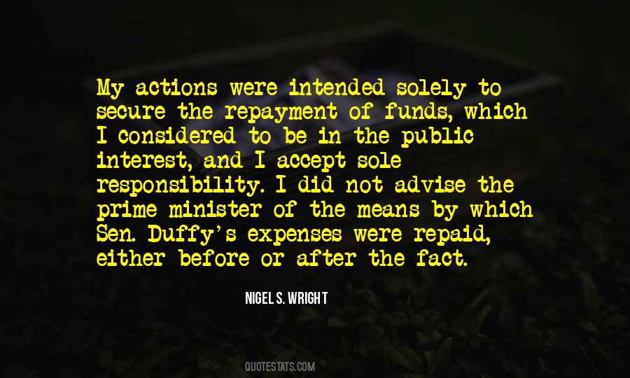 Not My Responsibility Quotes #807293