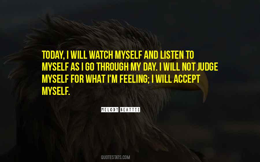 Not Myself Today Quotes #1188348