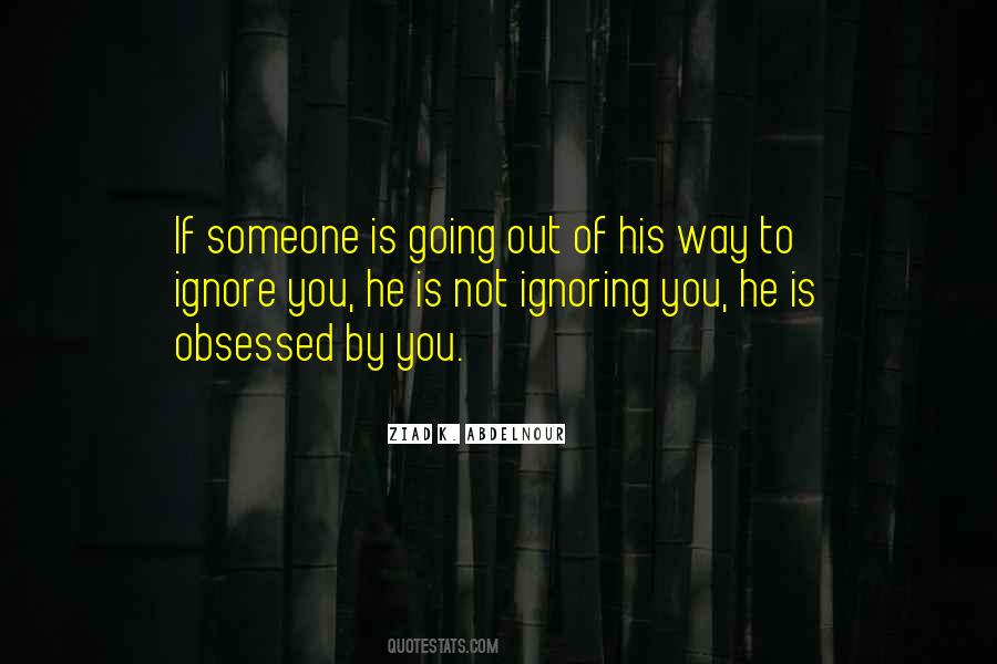 Not Obsessed Quotes #380492