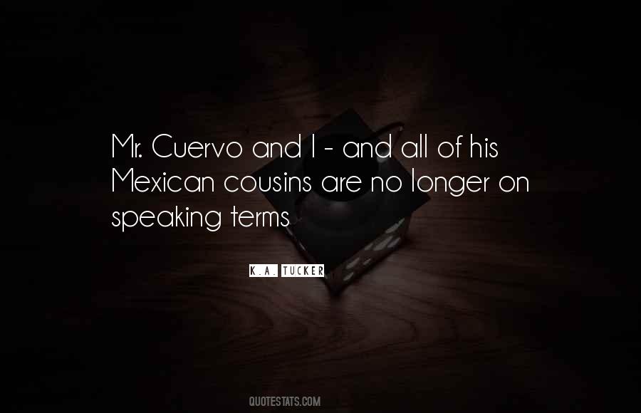 Not On Speaking Terms Quotes #1341923