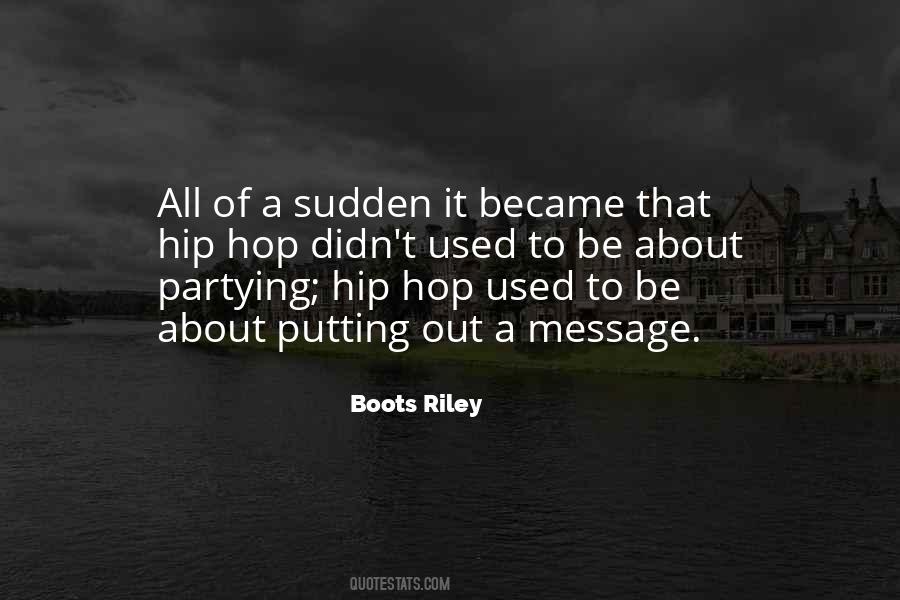 Not Partying Quotes #8493