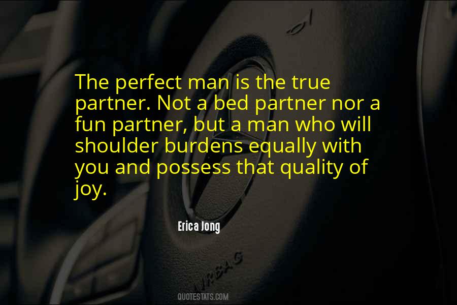 Not Perfect Partner Quotes #1716619