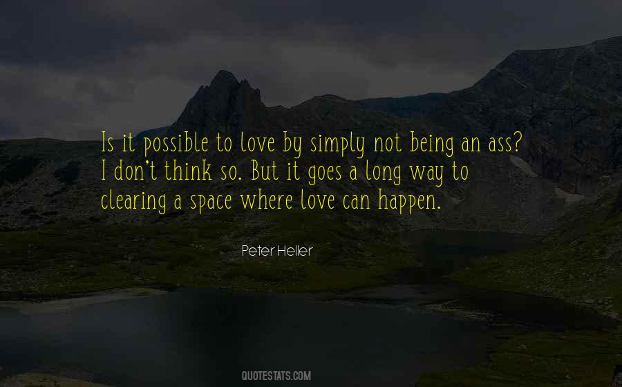 Not Possible Love Quotes #950122