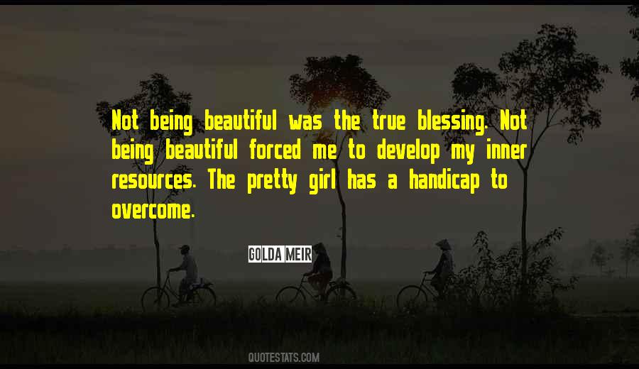 Not Pretty Girl Quotes #1816071