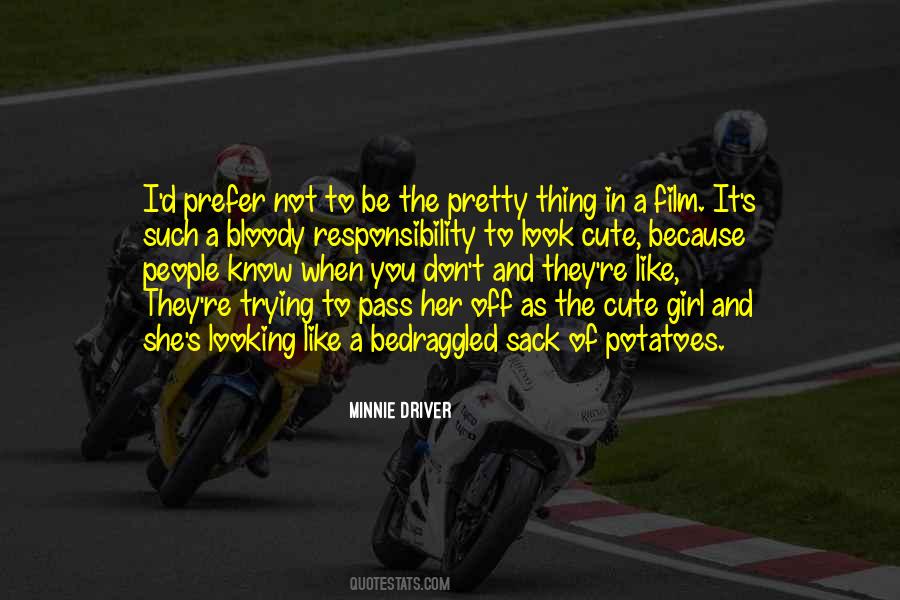 Not Pretty Girl Quotes #268247