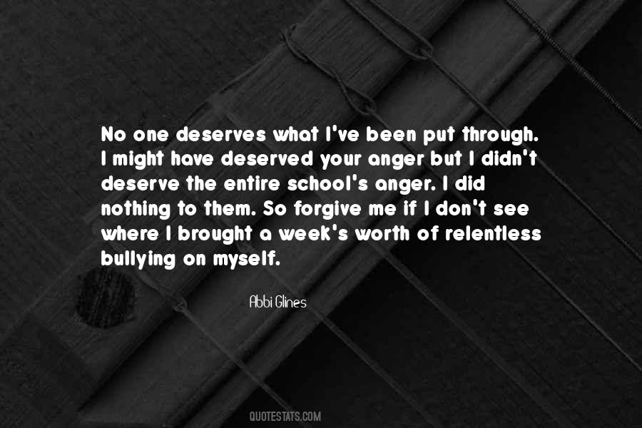 Quotes About Bullying In School #1016326