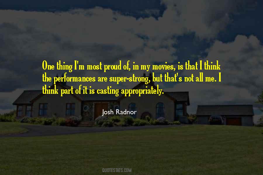 Not Proud Of Me Quotes #1000933