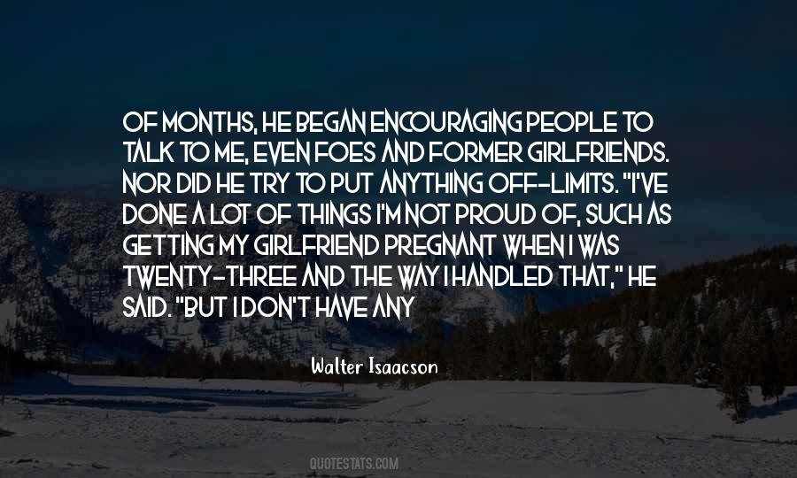 Not Proud Of Me Quotes #954948