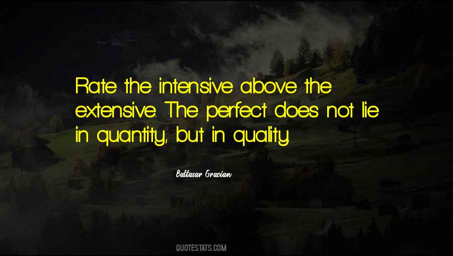 Not Quantity But Quality Quotes #1006767