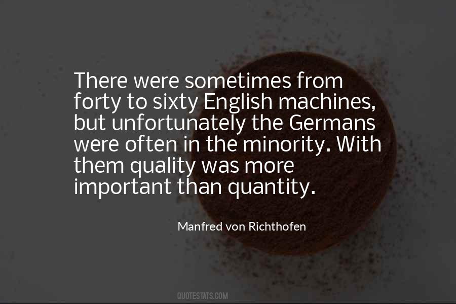 Not Quantity But Quality Quotes #206134