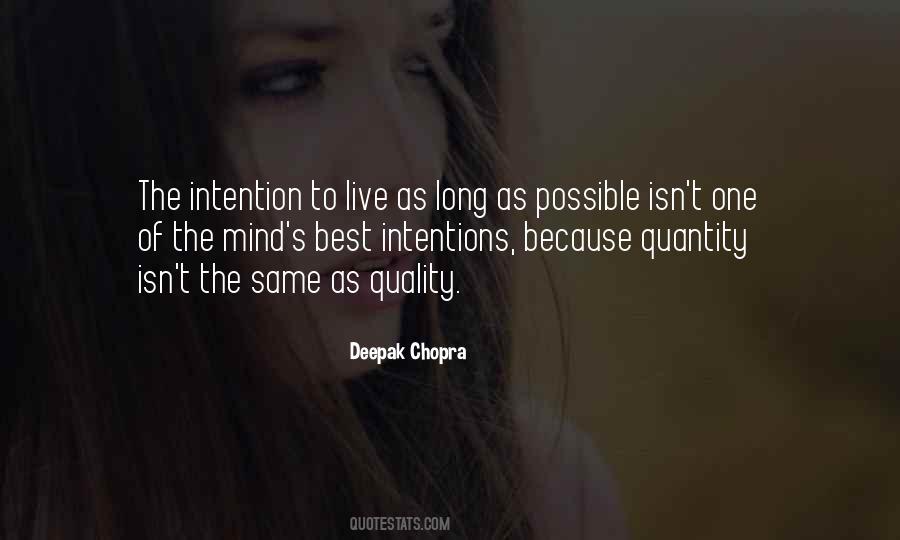 Not Quantity But Quality Quotes #392276