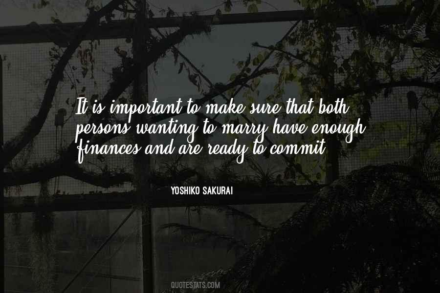 Not Ready To Commit Quotes #1385720