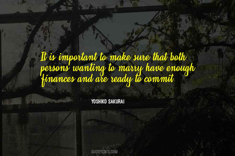 Not Ready To Marry Quotes #1385720