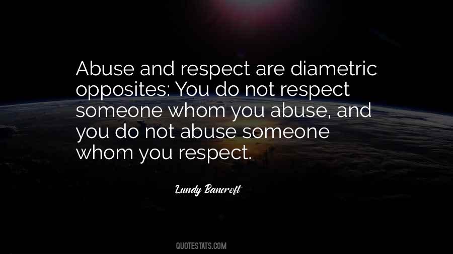 Not Respect Quotes #814749