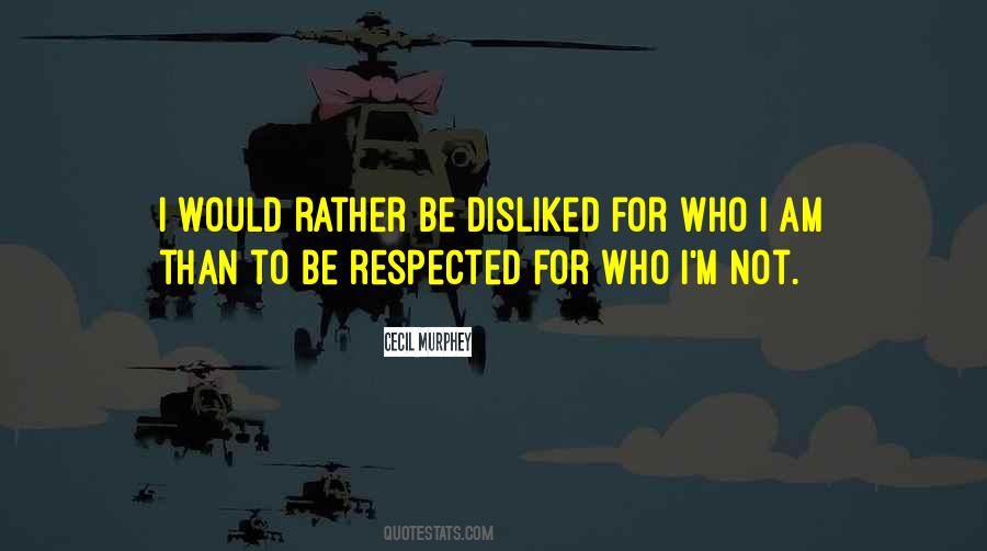 Not Respected Quotes #184941