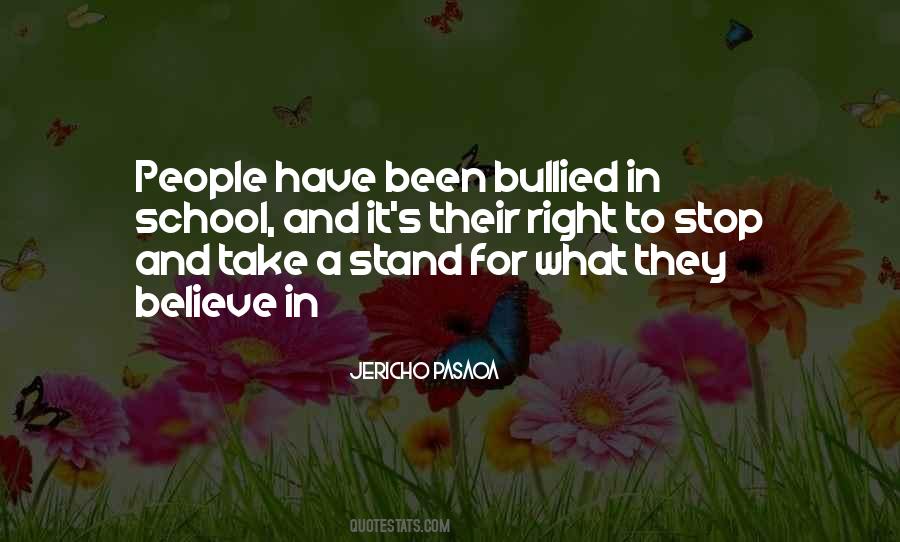 Quotes About Bullying At School #317138