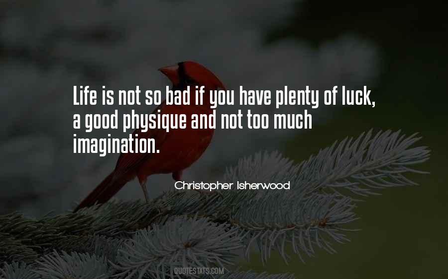 Not So Good Life Quotes #1024191