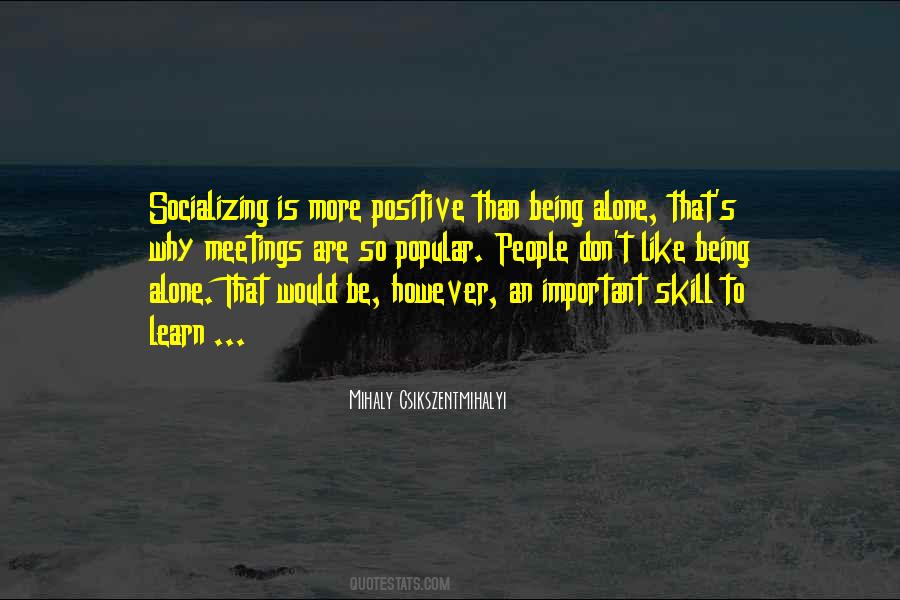 Not Socializing Quotes #1141644