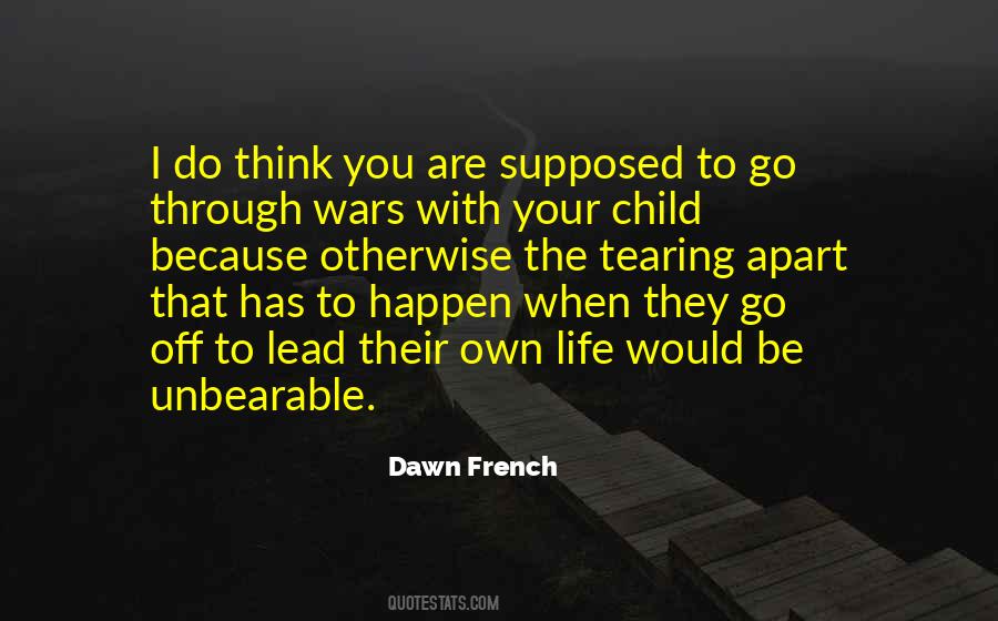 Not Supposed To Happen Quotes #1324259
