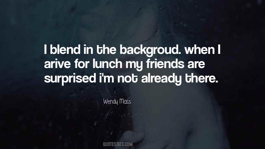 Not Surprised Quotes #8628