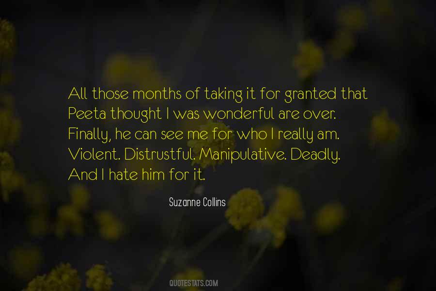 Not Taking For Granted Quotes #1122025