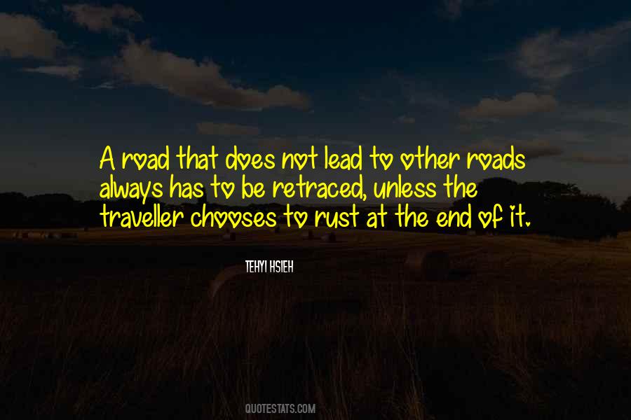 Not The End Of The Road Quotes #559493